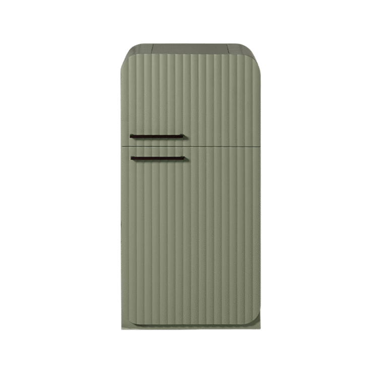 Fluted Fridge Sage