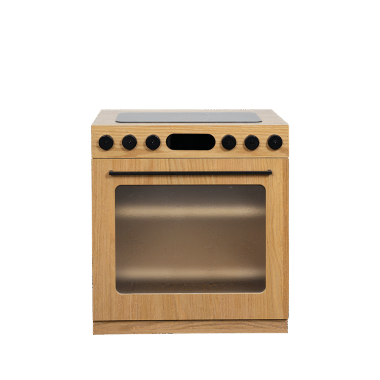 Oak Fluted Oven