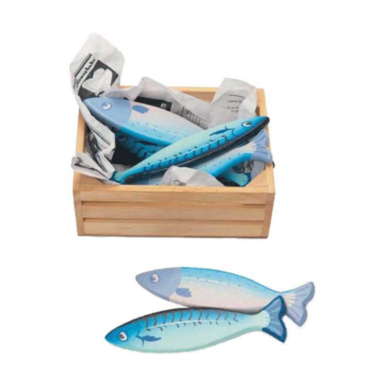Le Toy Van Fresh Fish in Crate