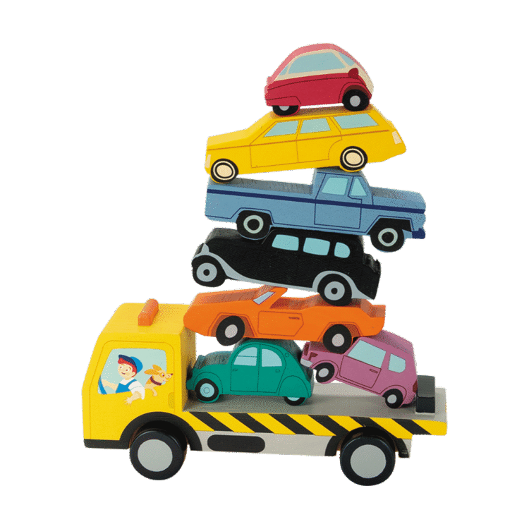 Stacking Cars 8pc