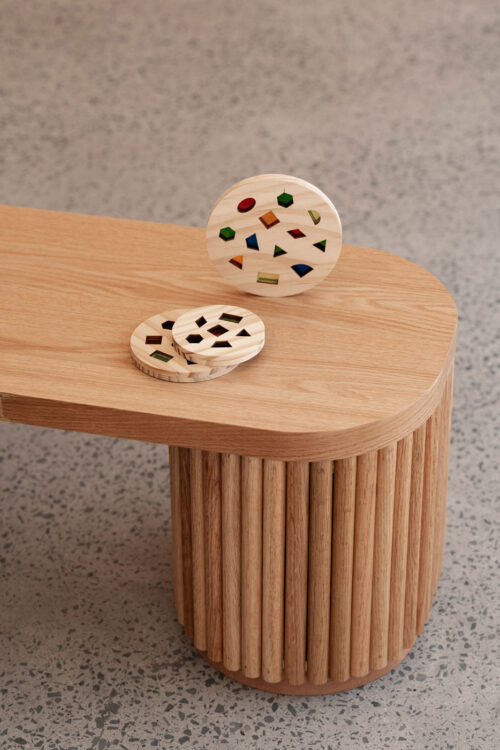 Light & Shadow Wooden Discs
