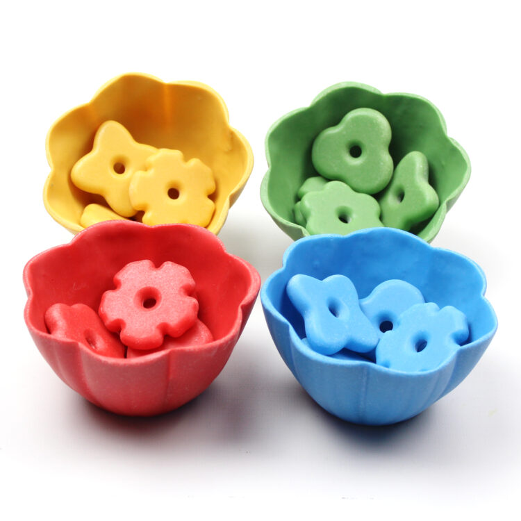 Flower stones and bowls