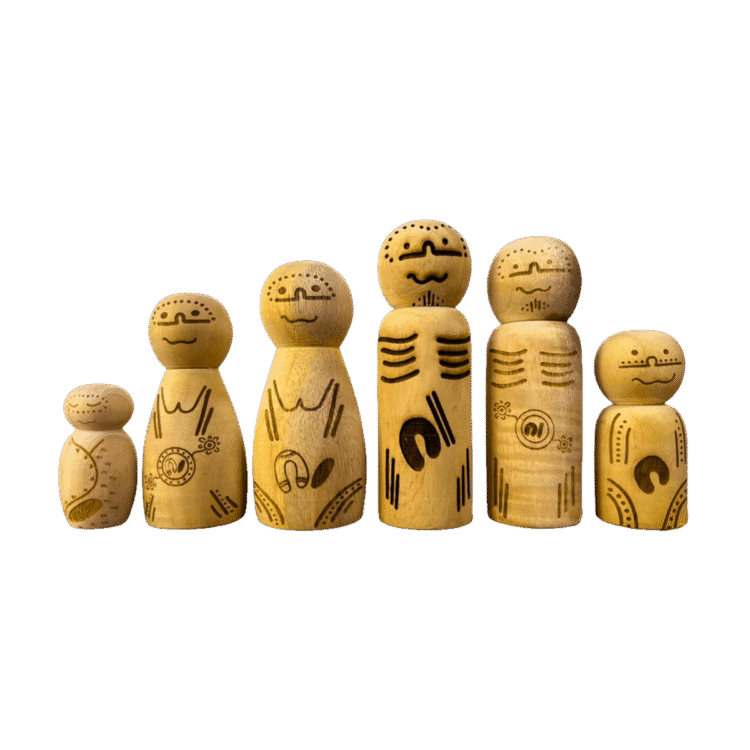 Noongar Doll Family