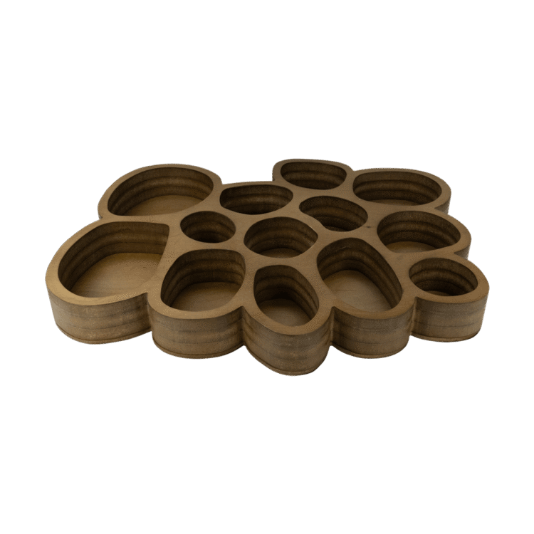 Bubble loose parts sorting tray