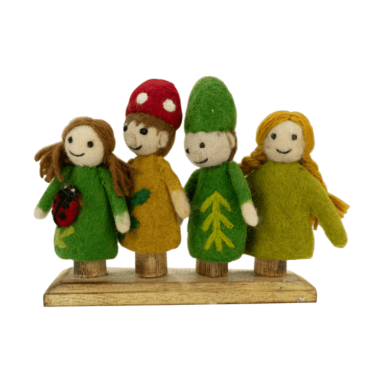 Finger puppets woodland friends