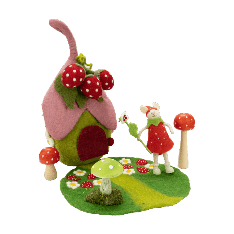 Strawberry Mouse House