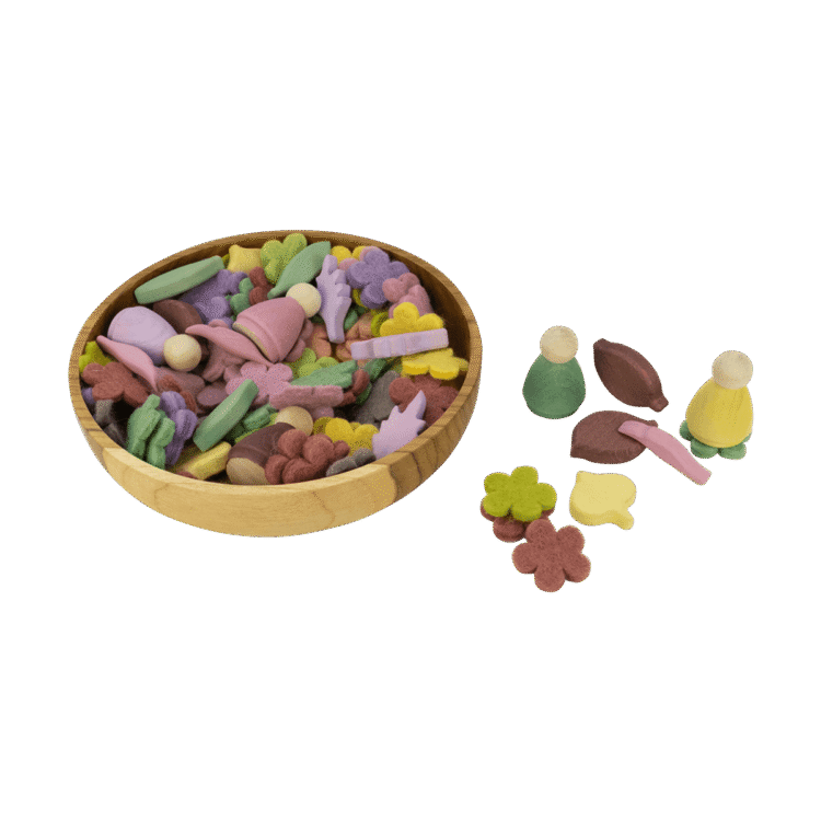 Season Bowl Spring 121pc loose parts set