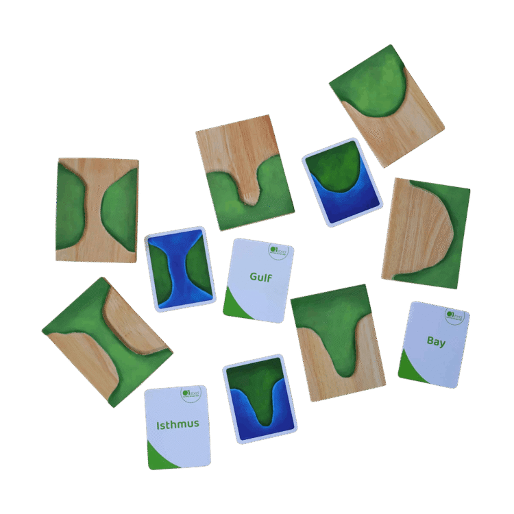 Land and water forms