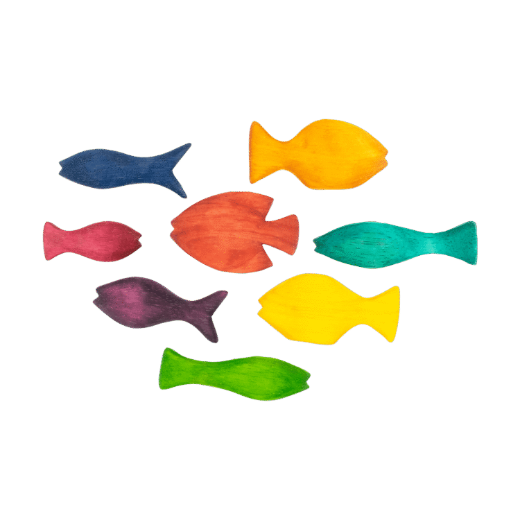 Rainbow Fish 8pc