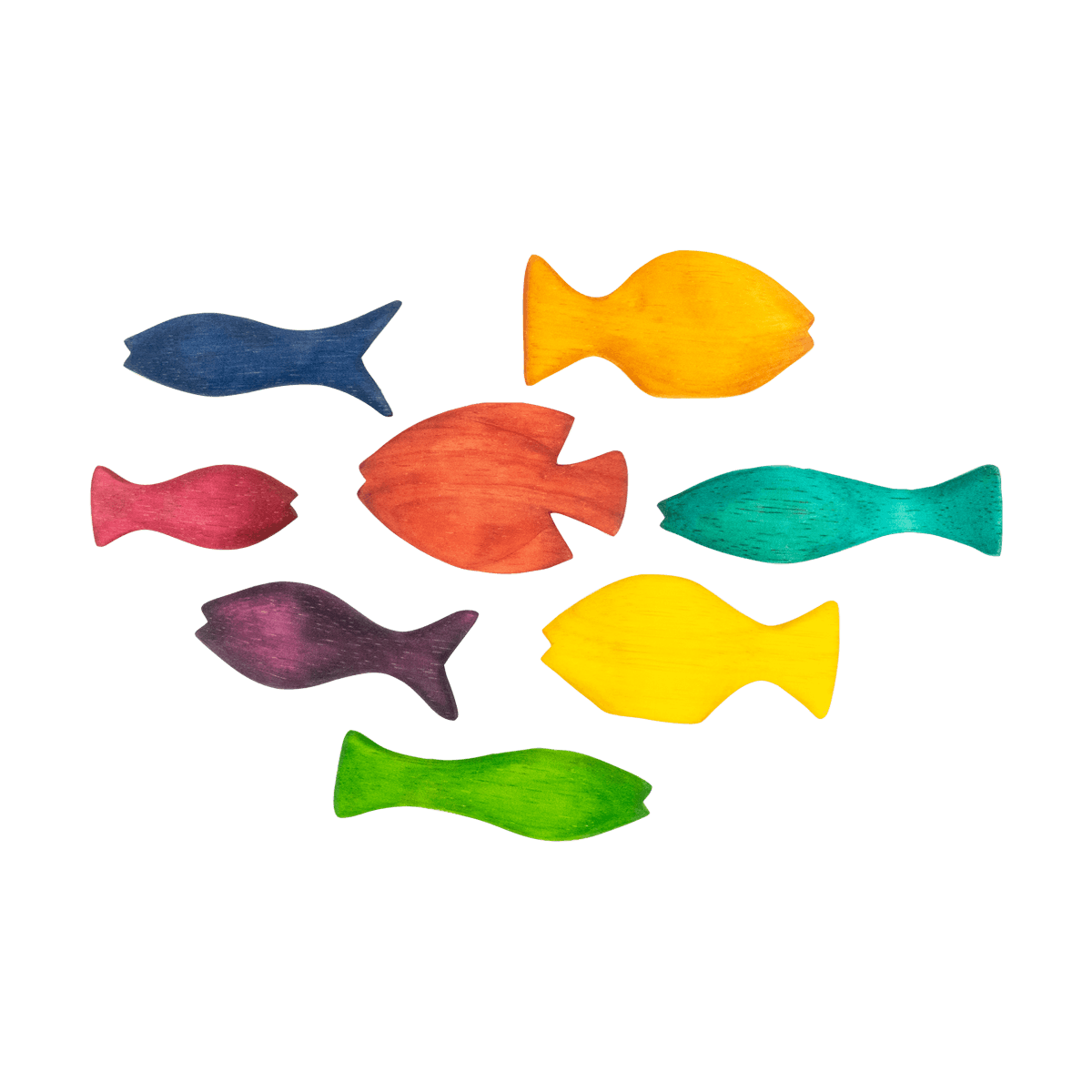 Rainbow Fish 8pc