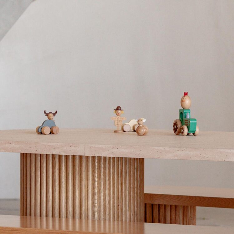 Wooden Farm Set