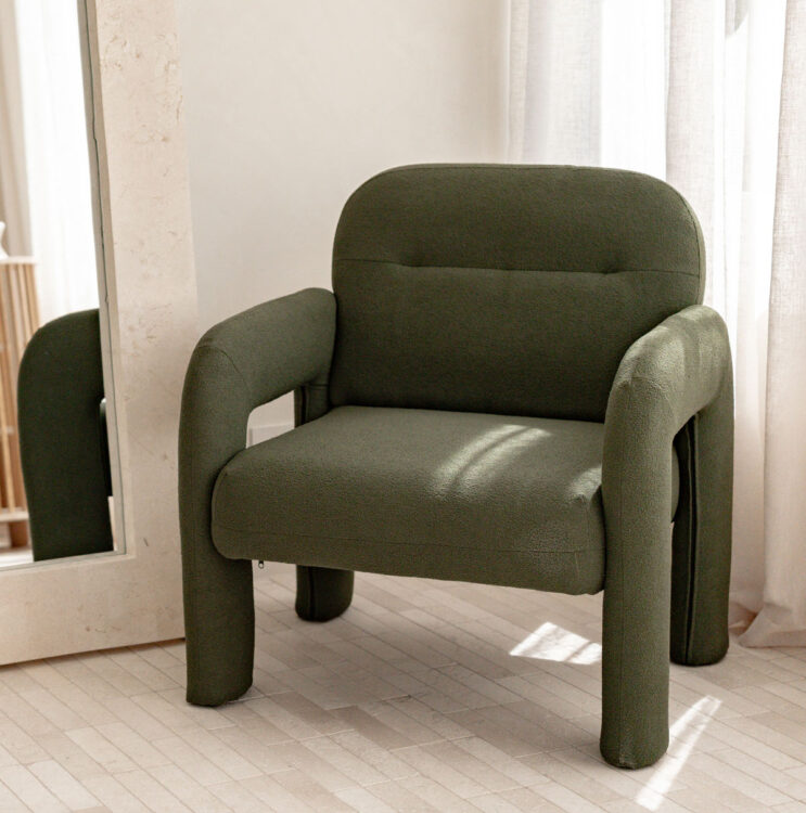 Boucle Nursing Chair