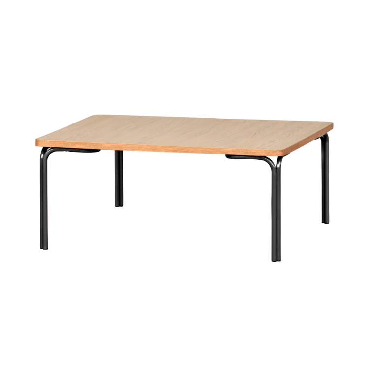 Ottie Rectangular Table 1200x600 Charcoal