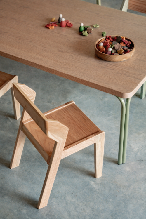 Oak Ottie Rectangle Children’s Table 1200×600