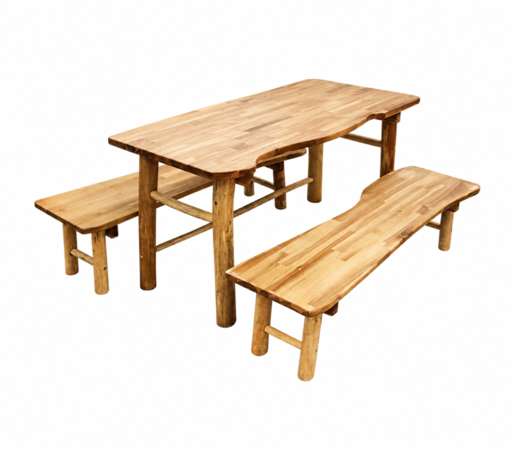 Tree Table and Benches