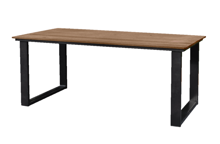 Jarrah U-Frame Wooden Outdoor Table