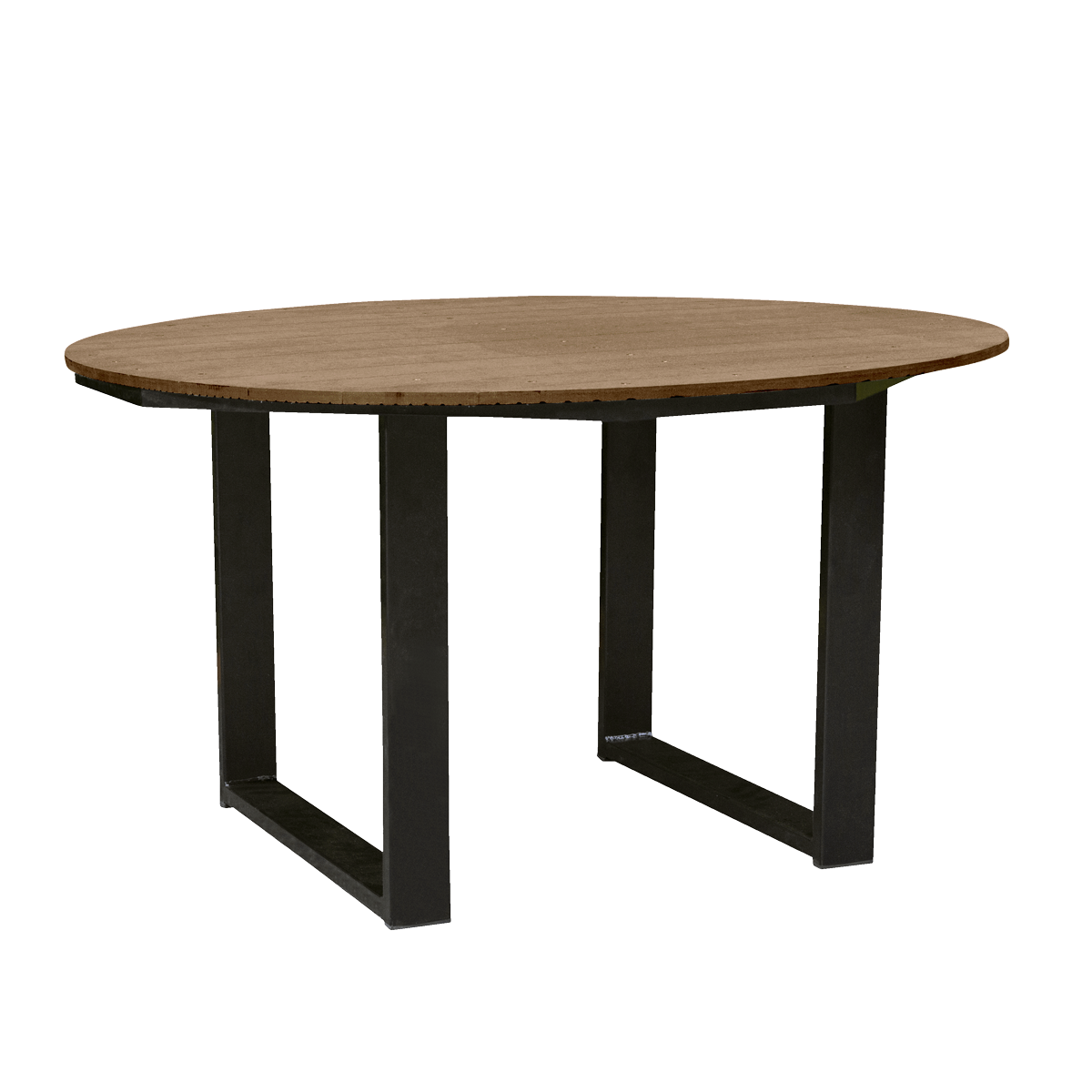 Jarrah Outdoor U Frame Round Table
