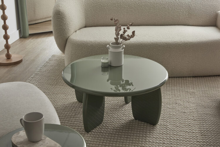 Gloss Coffee Table – Olive