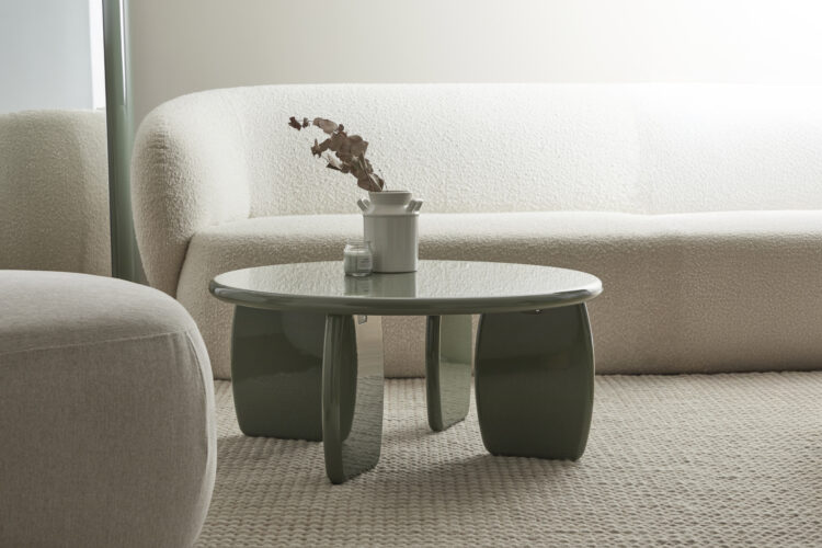 Gloss Coffee Table – Olive