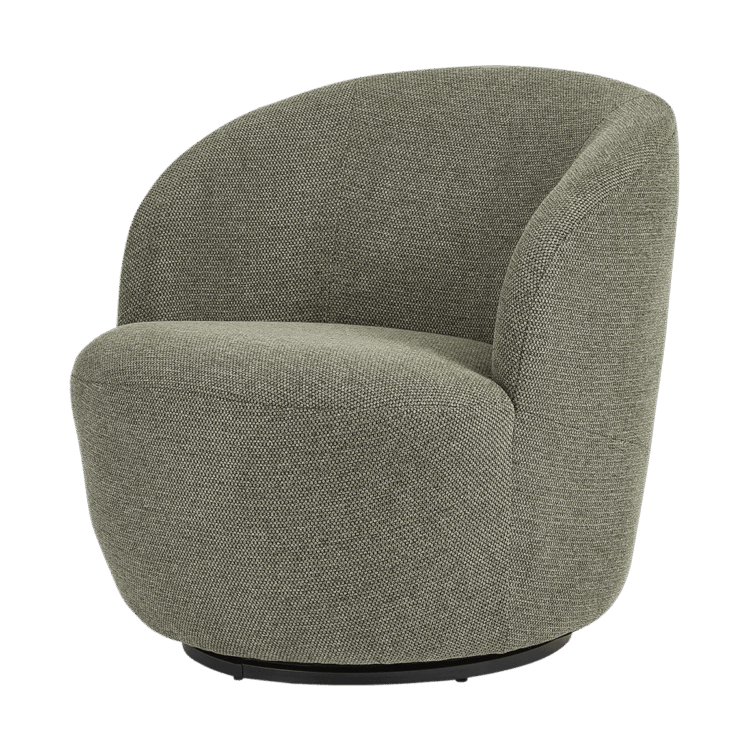 Swivel Armchair Khaki