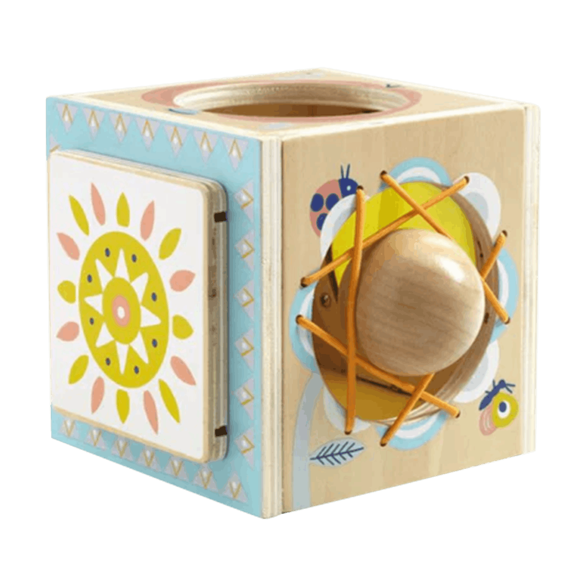 Baby hide and seek box