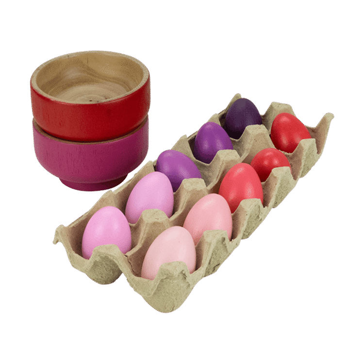 Wooden Rainbow Nests