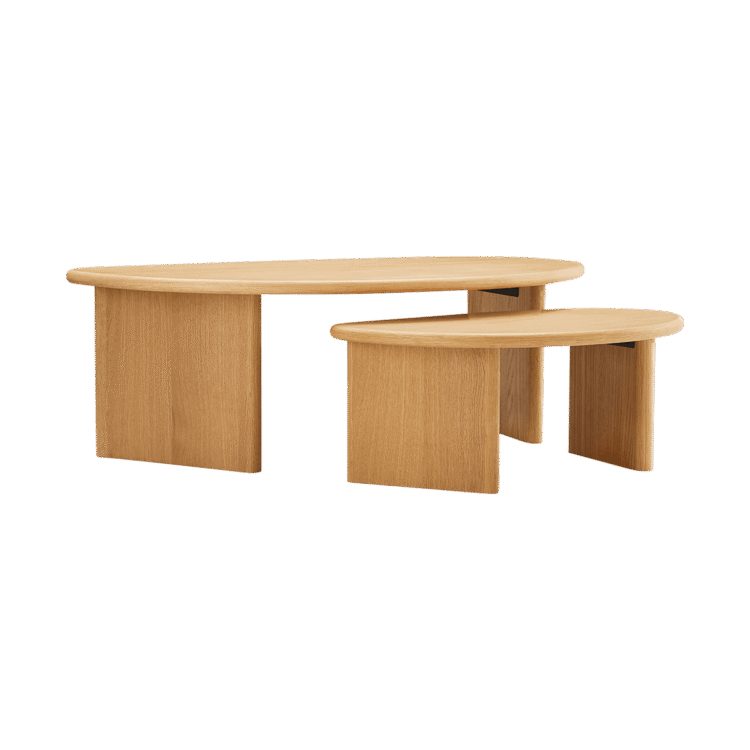 Oak Nested Table