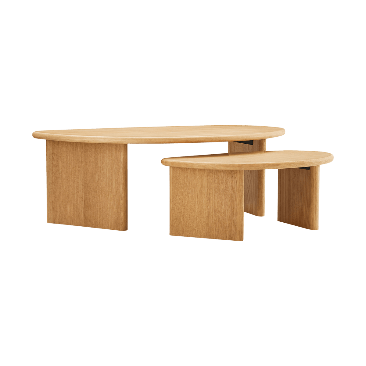 Oak Nested Table