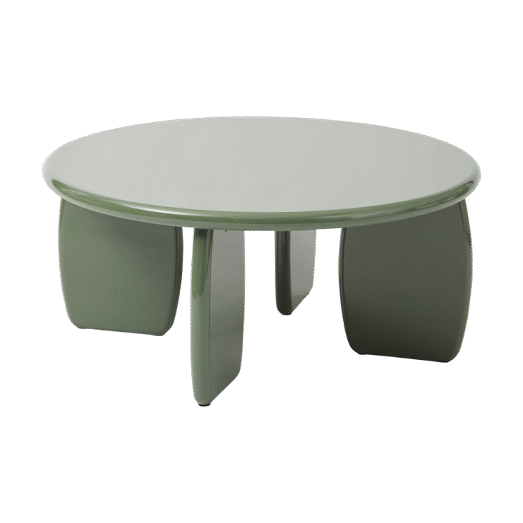 Gloss Coffee Table Olive