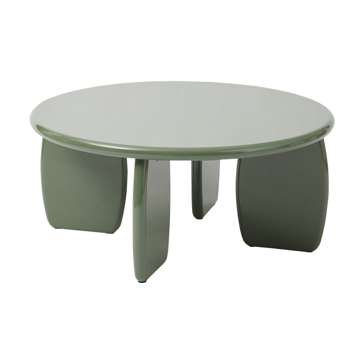 Gloss Coffee Table Olive