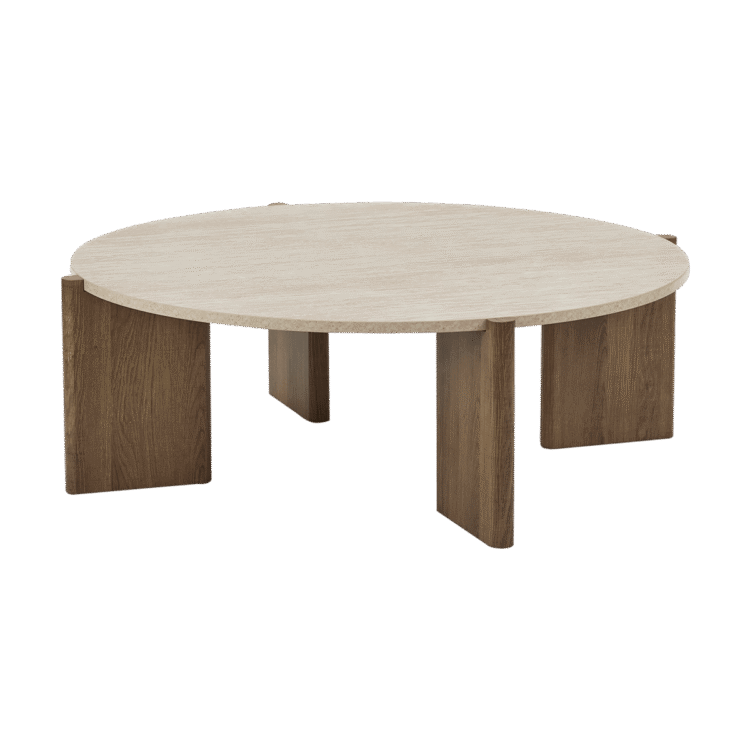 Travertine Coffee Table