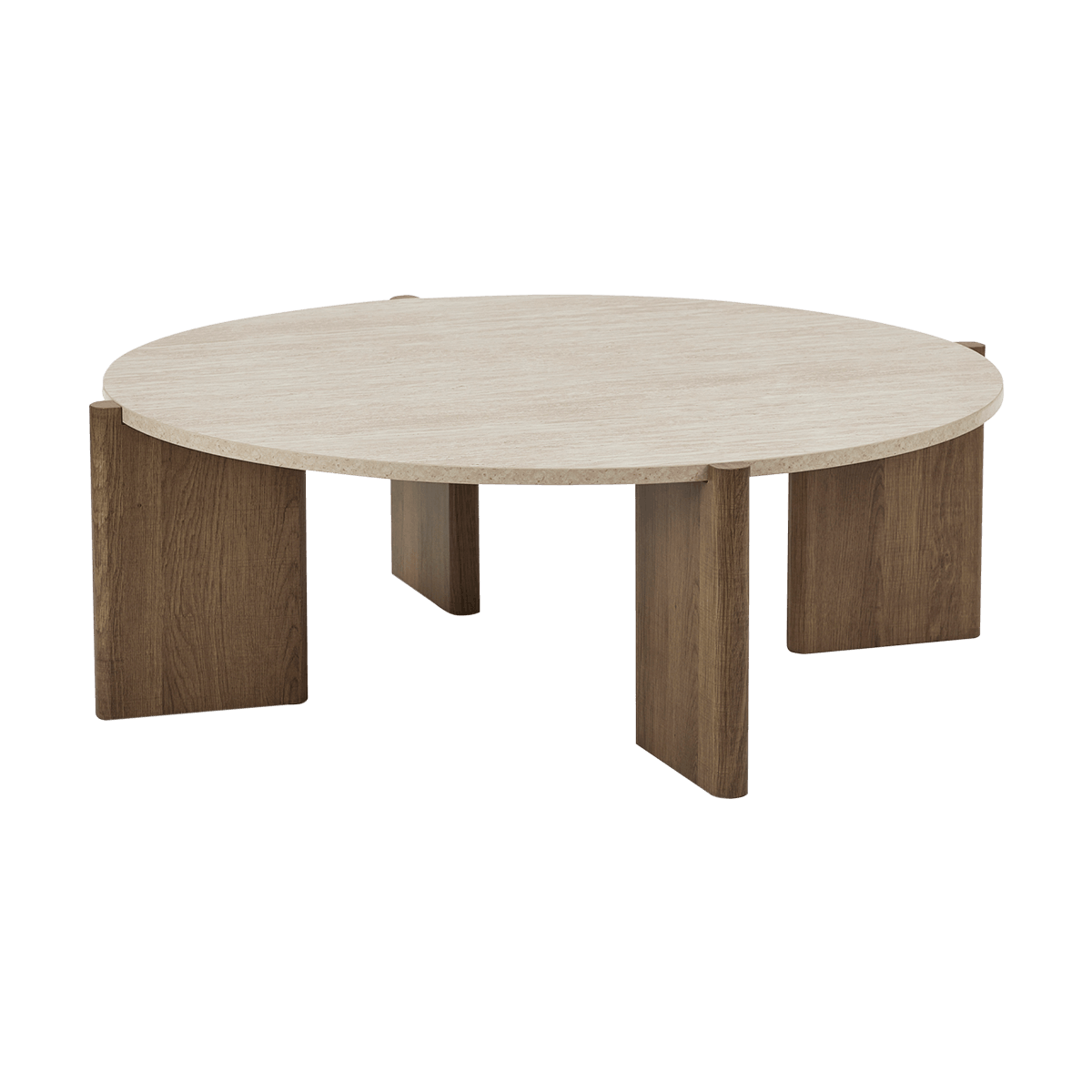 Travertine Coffee Table