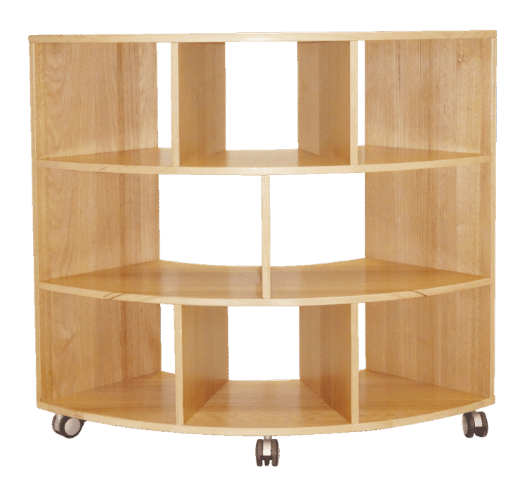 Semi Circle Storage with Dividers 900H