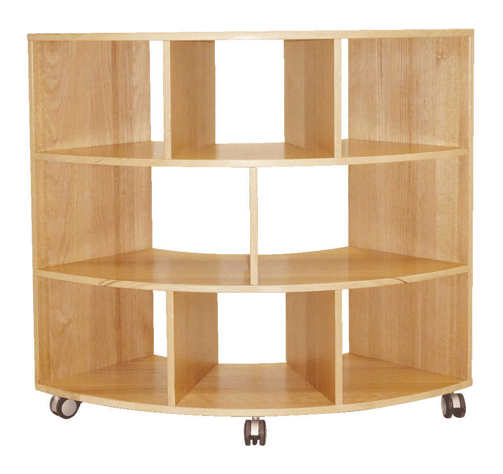 Semi Circle Storage with Dividers 900H