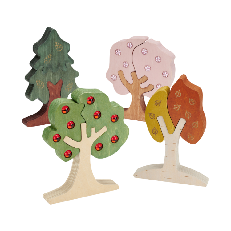 Seasonal Gem Trees
