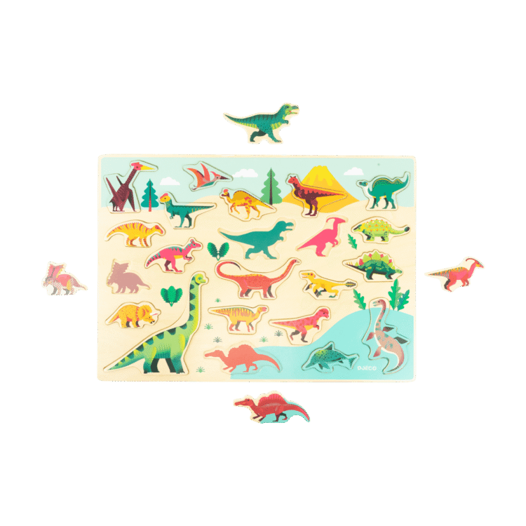 Dinosaur Wooden Puzzle 22pc
