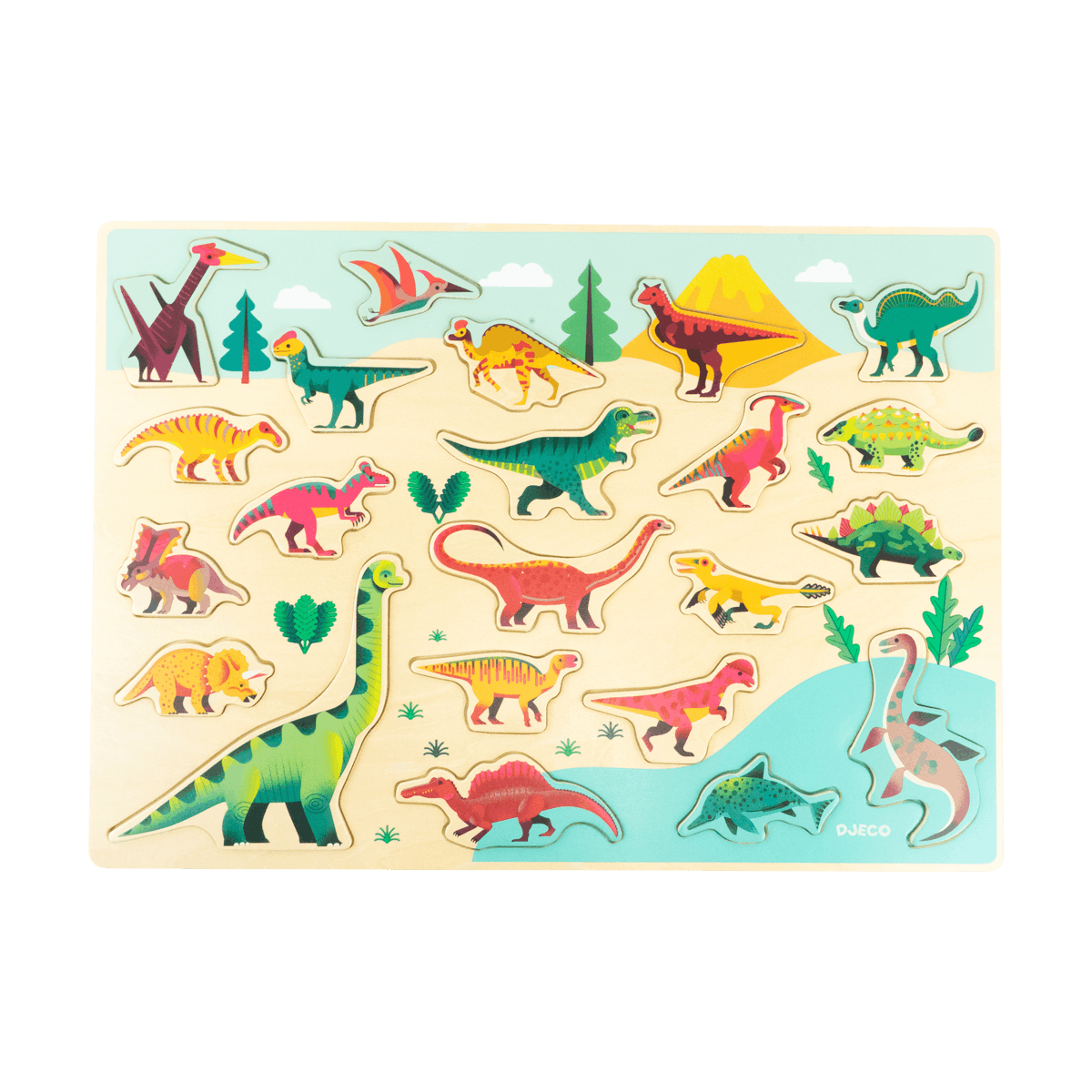 Dinosaur Wooden Puzzle