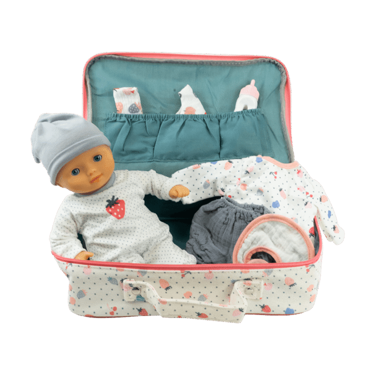 Baby Pomea Vanilles Suitcase