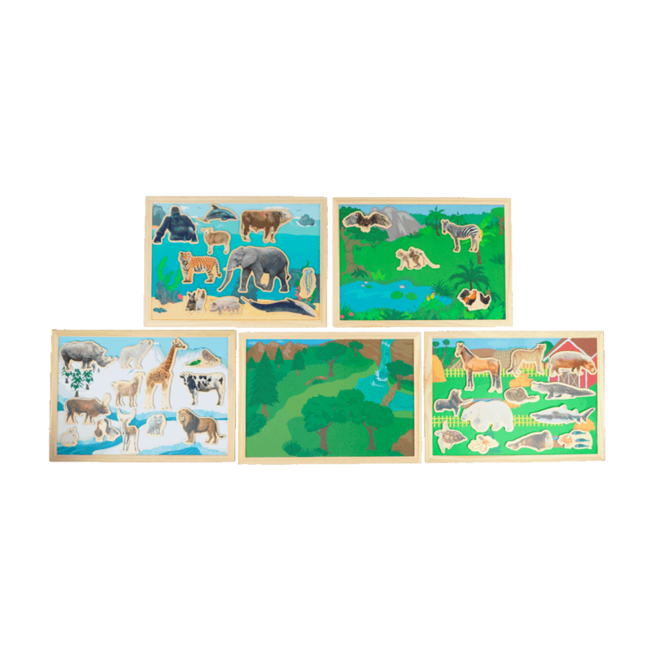 Homes Of The Wild Magnetic Habitat Set