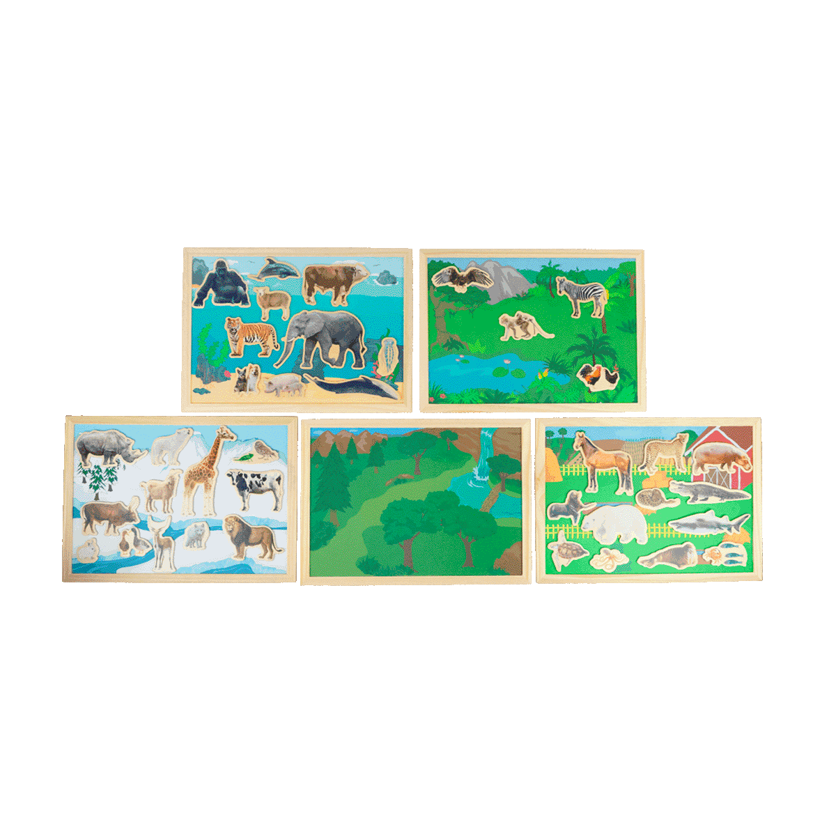 Homes Of The Wild Magnetic Habitat Set