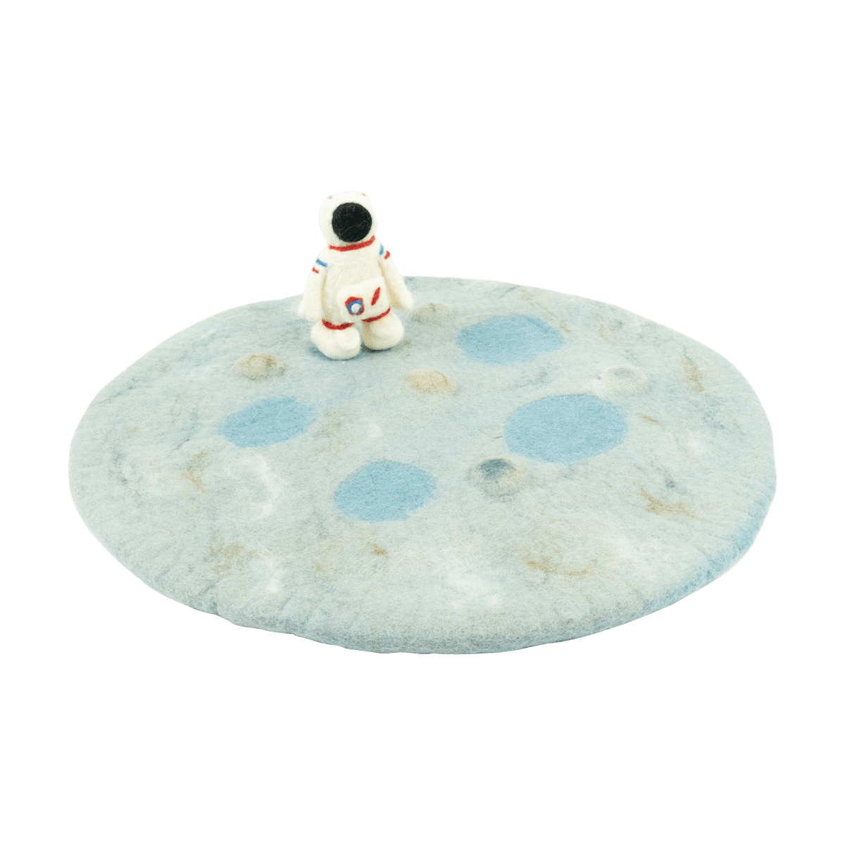 Moon Crater Play Mat With Astronaut