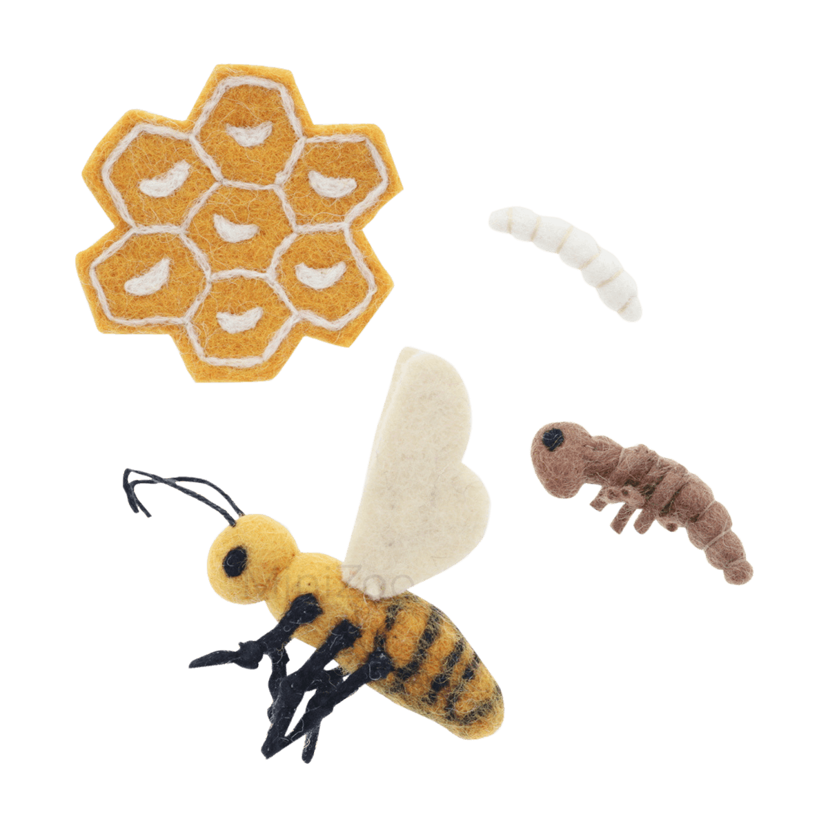 Felt Life Cycle of a Honey Bee