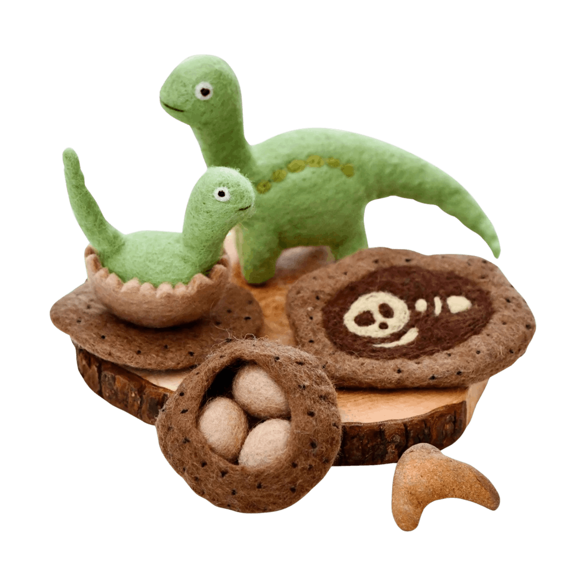 Felt Life Cycle of a Dinosaur