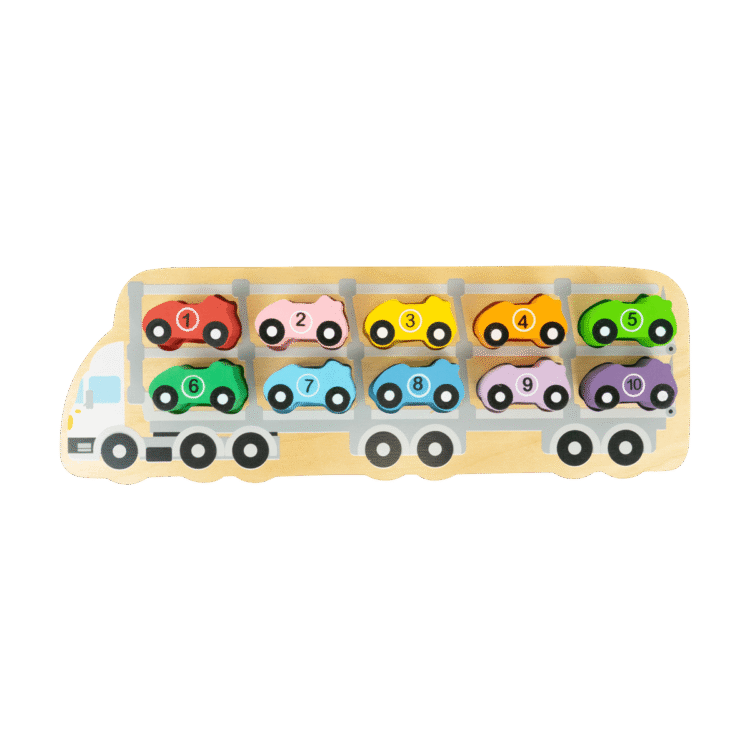 Connect 1-10 Car Puzzle