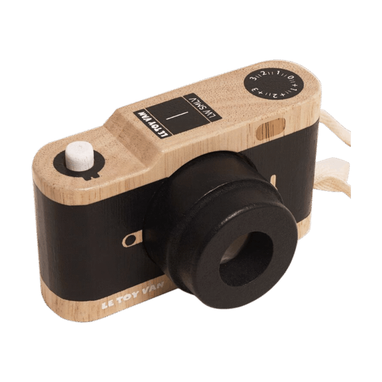 Wooden Vintage Camera