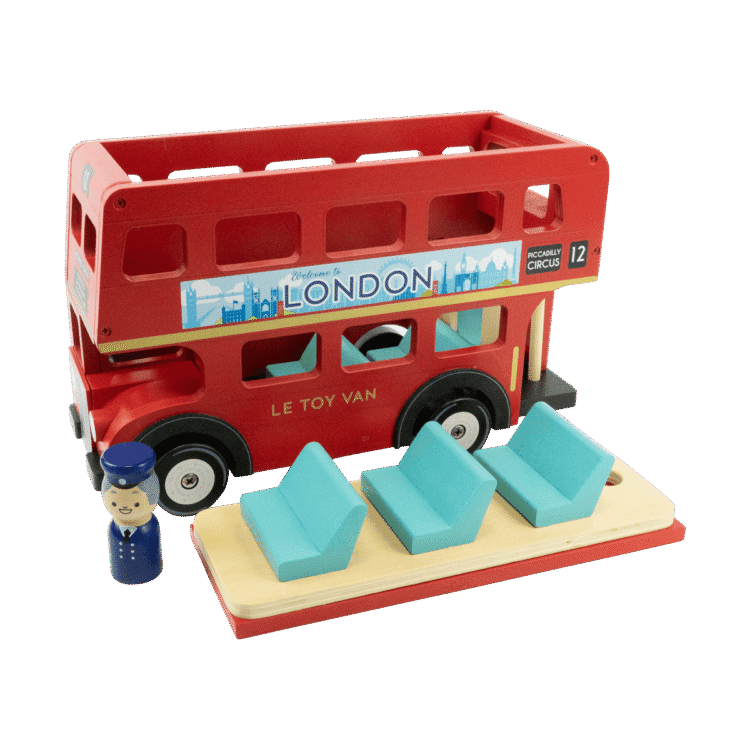 Wooden London Bus
