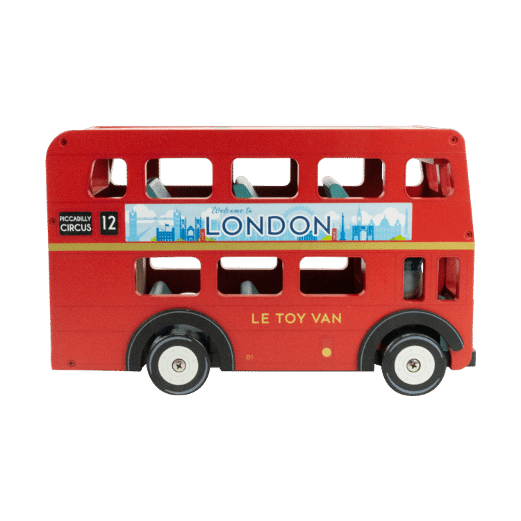 Wooden London Bus