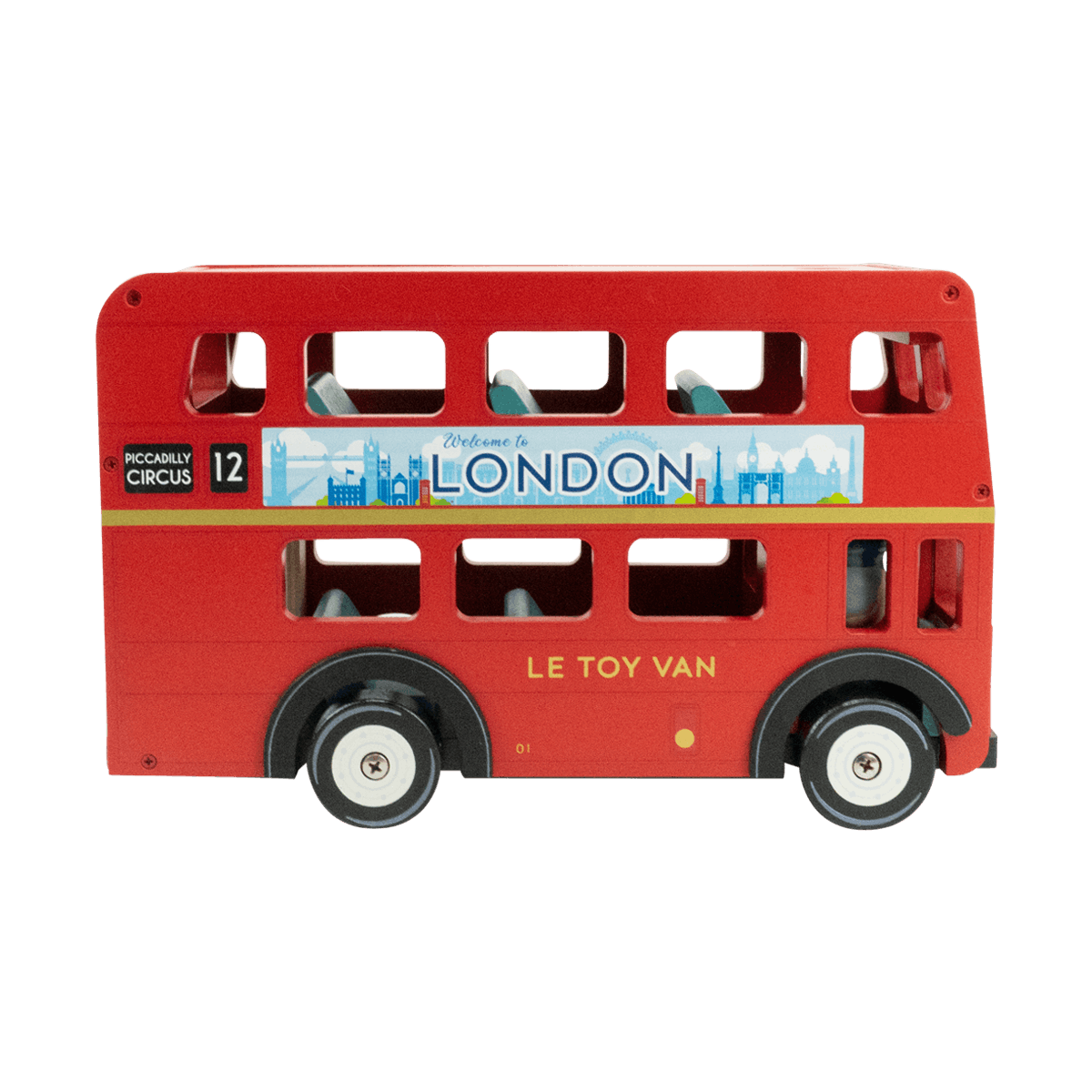 Wooden London Bus