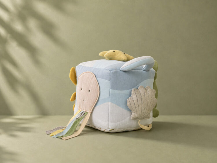 Organic Ocean Baby Activity Cube
