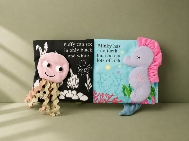 Ocean Fabric Activity Book